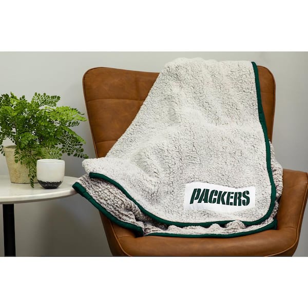 Green Bay Packers Frosty Fleece Blanket