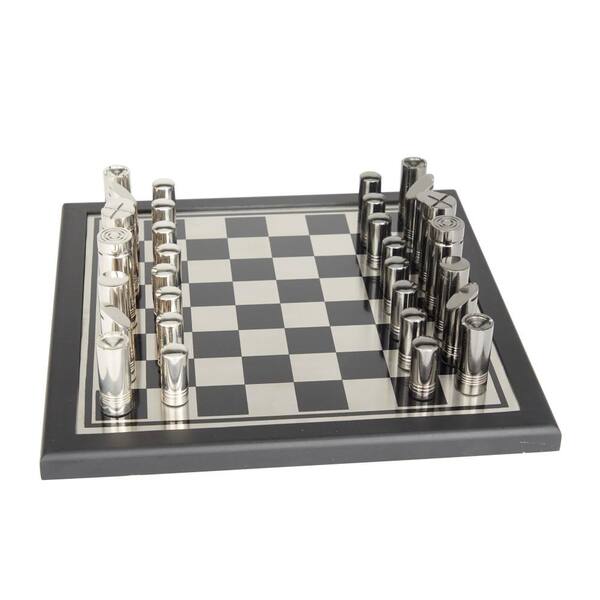 Handmade Halloween Chess Set Minimalist Design Halloween 