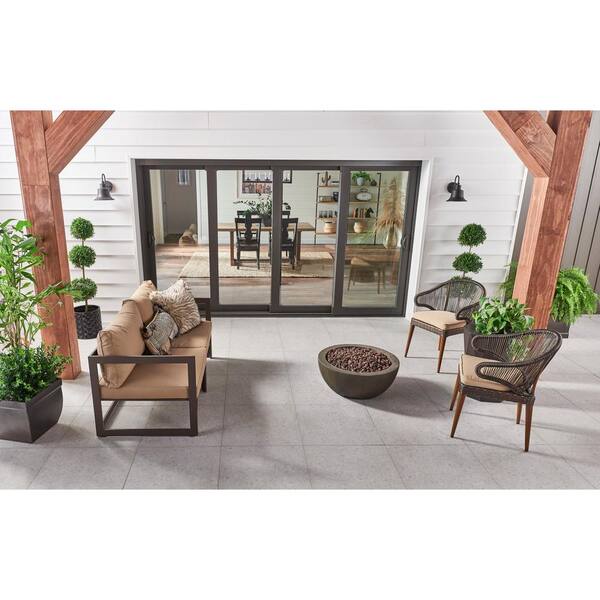 Msi 24 In X Square Beton Antracite Matte Porcelain Paver Floor Tile 14 Pieces 56 Sq Ft Pallet Pavntergla2424 The Home Depot Msi 24 In X Square Beton, Patio Floor Tiles Home Depot