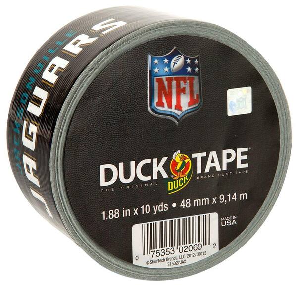 Duck 1.88 in. x 10 yds. Jacksonville Jaguars Duct Tape (18-Pack)