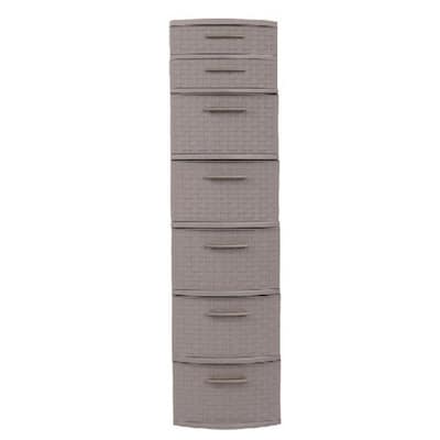 Sterilite Adjustable 4-Shelf Gray Storage Cabinet with Doors 01423V01-WMT -  The Home Depot