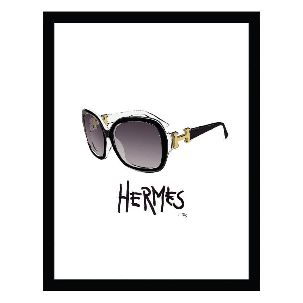 Fashion Glam Designer Sunglasses Fairchild Paris 1-Piece Framed Graphic Print Abstract Poster Art Print 18 in. x 14 in. price history on PriceWatchPro