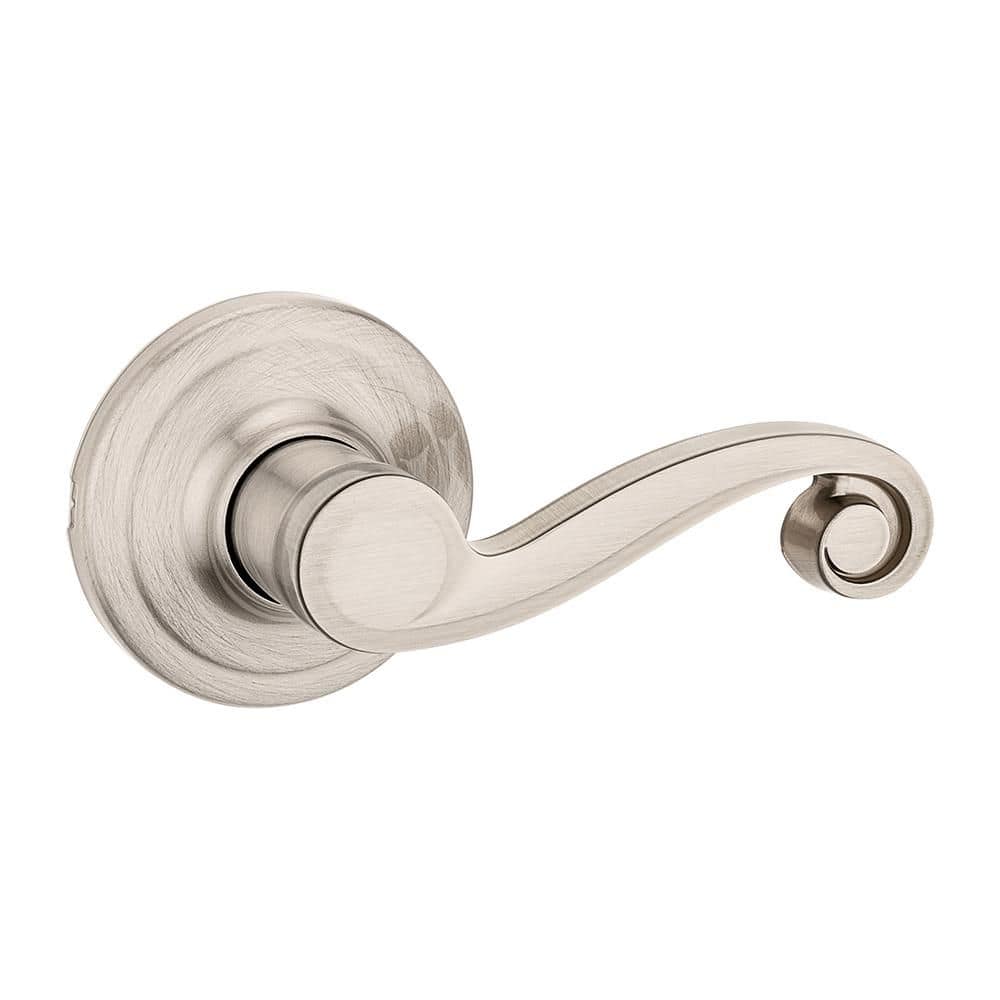 Lido Satin Nickel Right-Handed Half-Dummy Hall Closet Door Handle price history on PriceWatchPro