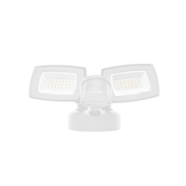 Commercial Electric 150W Equivalent White Outdoor Integrated Commercial Electric 150W Equivalent White Outdoor Integrated