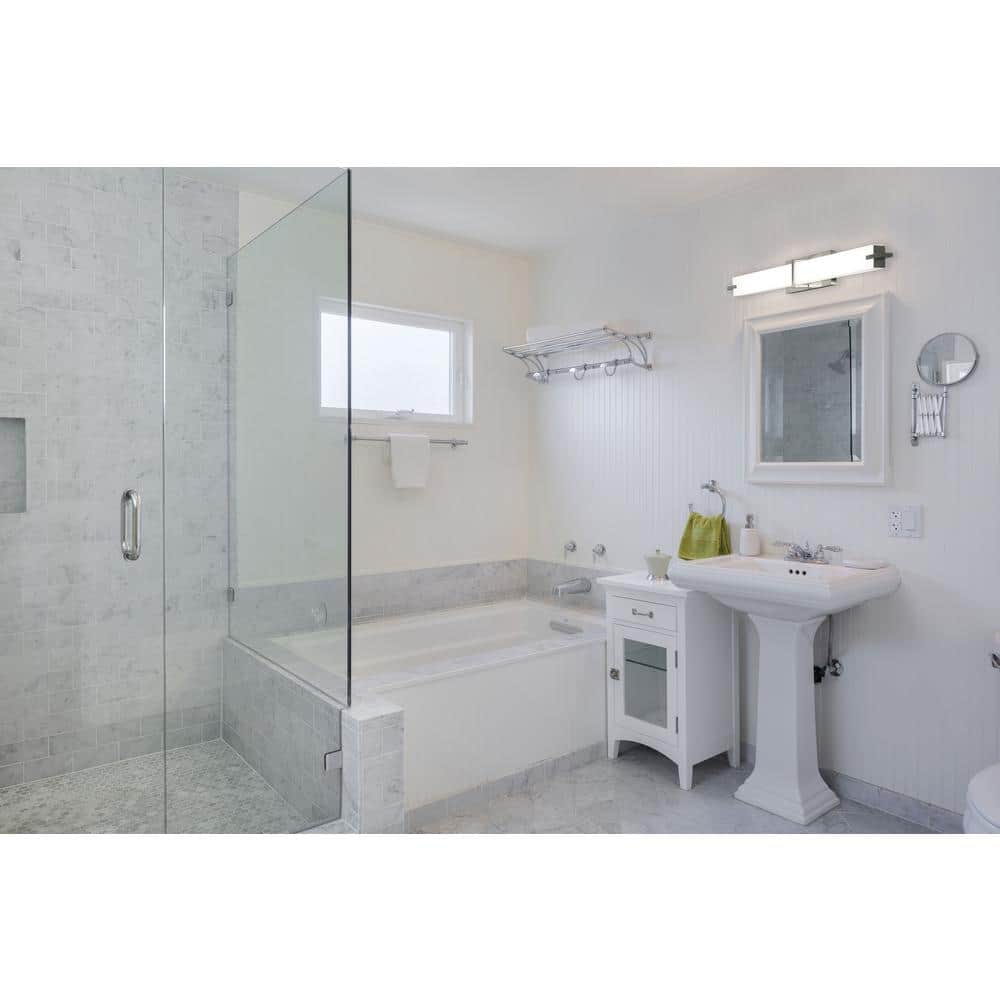 Miller 24" Black Steel LED Vanity Light