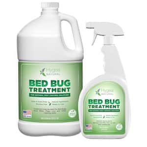 Hygea Natural Mite and Bed bug Kit, Odorless, Stain Free, Family safe- Includes Bed Bug Spray and refill Insect Killer