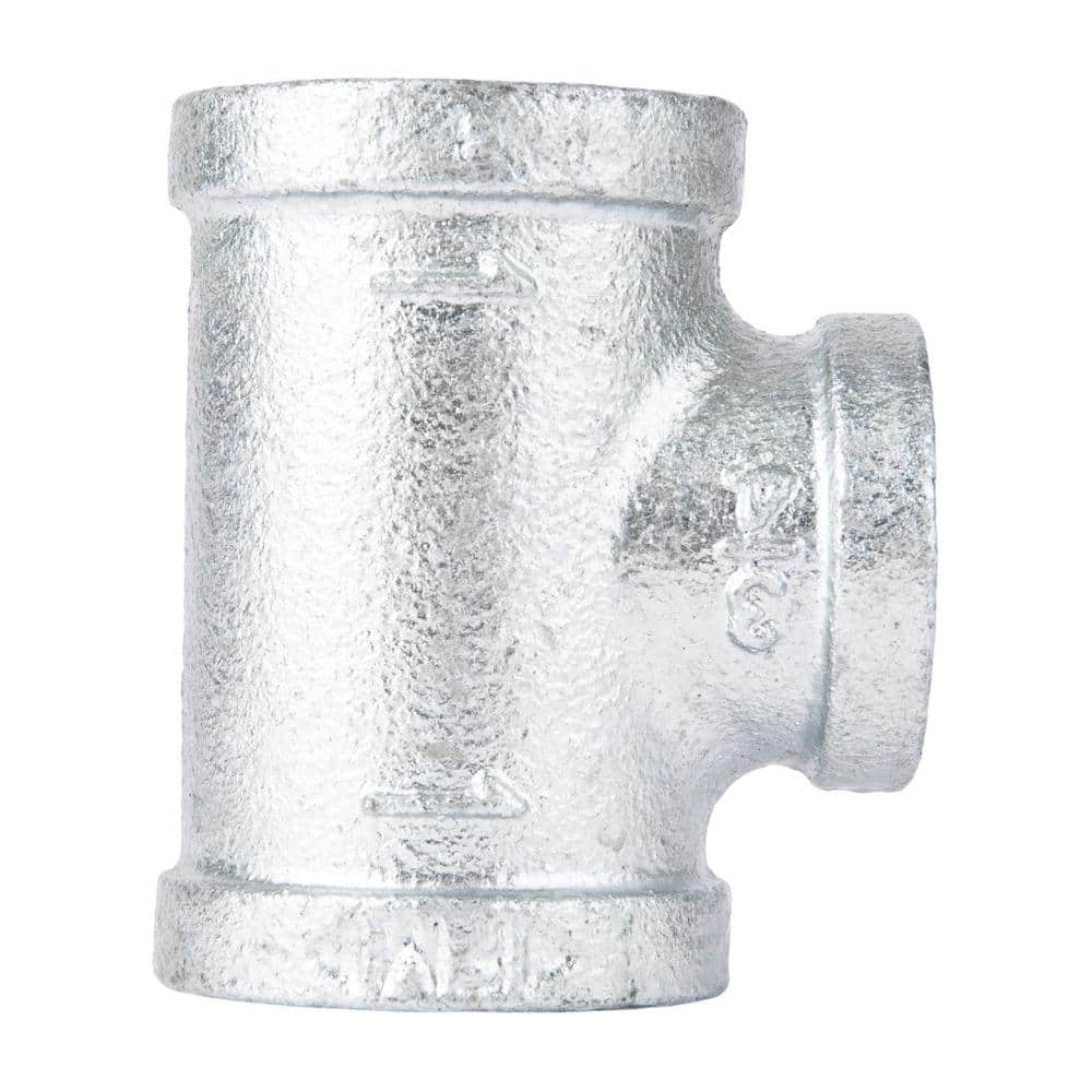 1 in. x 1 in. x 3/4 in. Galvanized Iron Reducing Tee price history on PriceWatchPro