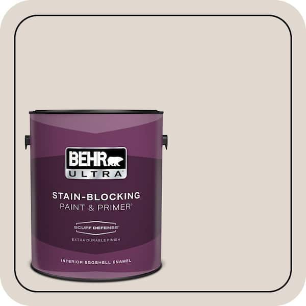 BEHR ULTRA 1 gal. #N210-1 Taupe Tease Extra Durable Eggshell Enamel Interior Paint & Primer