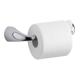 Delta Amaya Pivoting Double Post Toilet Paper Holder in Satin Nickel AMA50-SN 