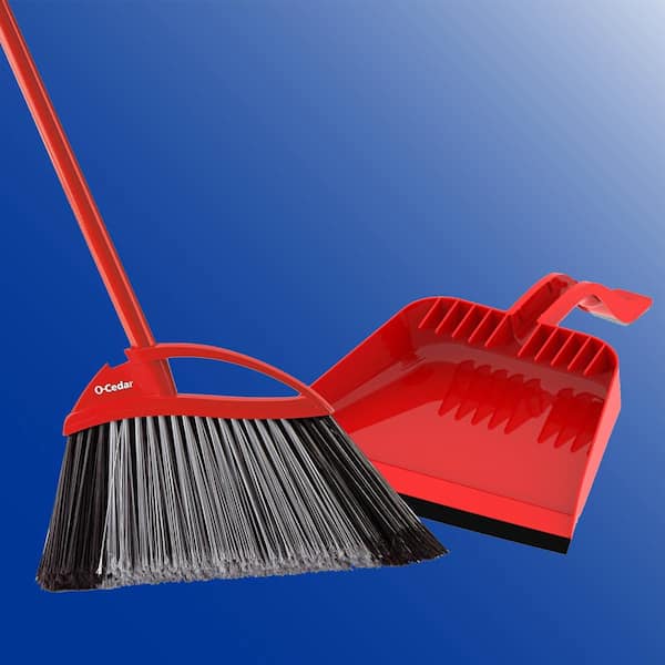 PowerCorner Pet Pro Broom with Step-On Dust Pan