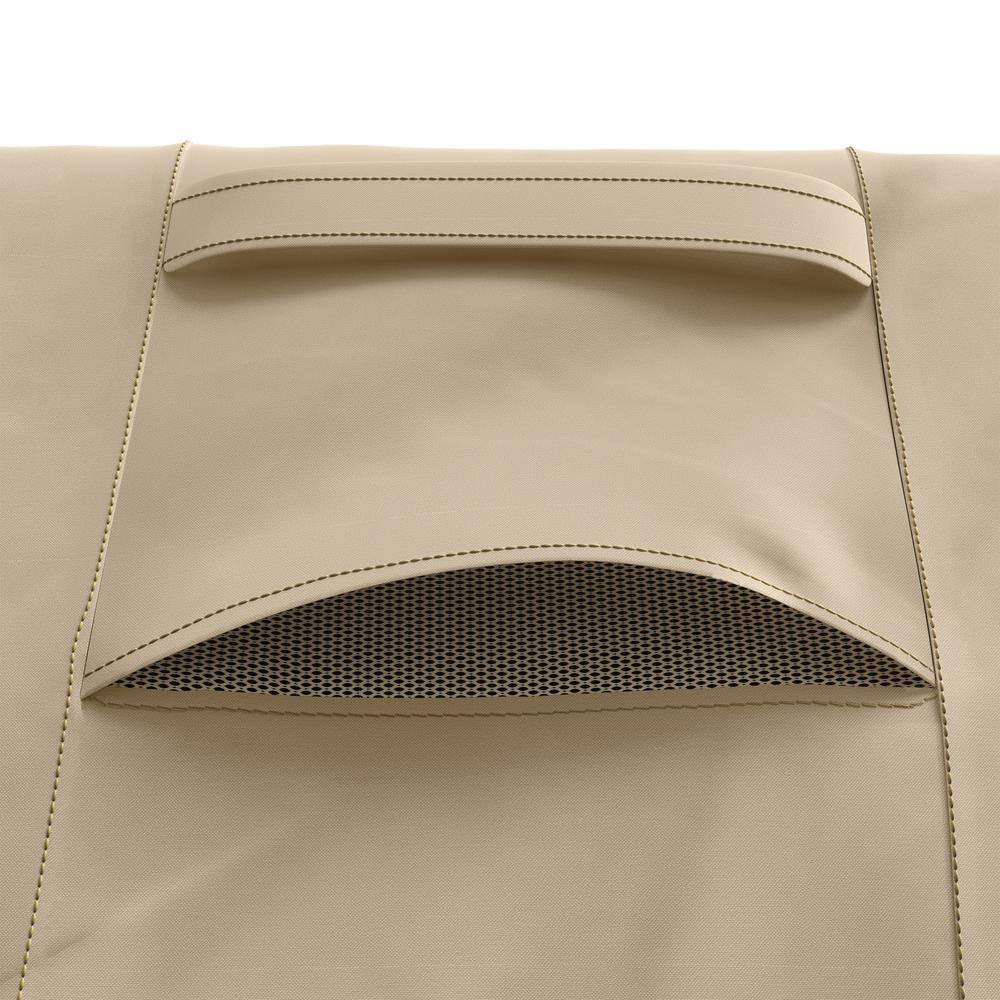 Beige Heavy-Duty Outdoor Furniture Cover with UV Protection