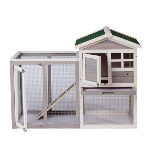 large chicken coop rabbit hutch