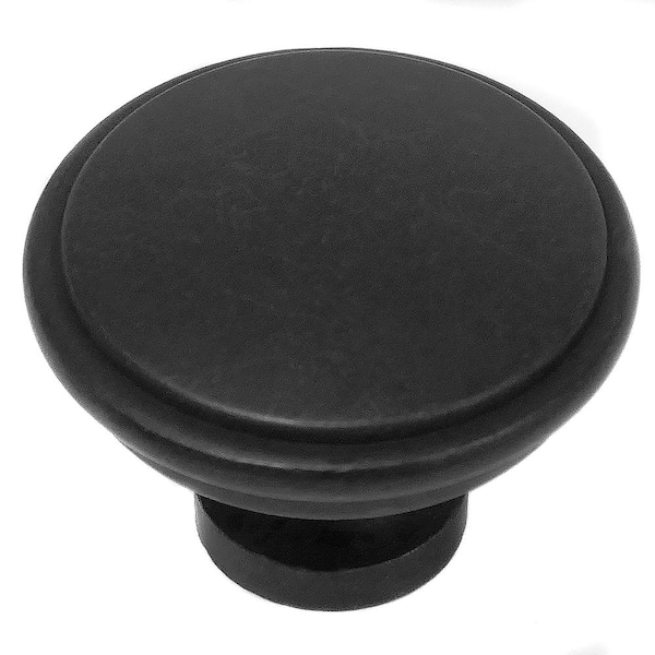 MNG Hardware Grace 1-1/4 in. Oil Rubbed Bronze Round Cabinet Knob