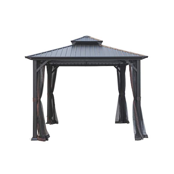 Paragon Outdoor Durham 11 ft. x 13 ft. Aluminum Hard Top