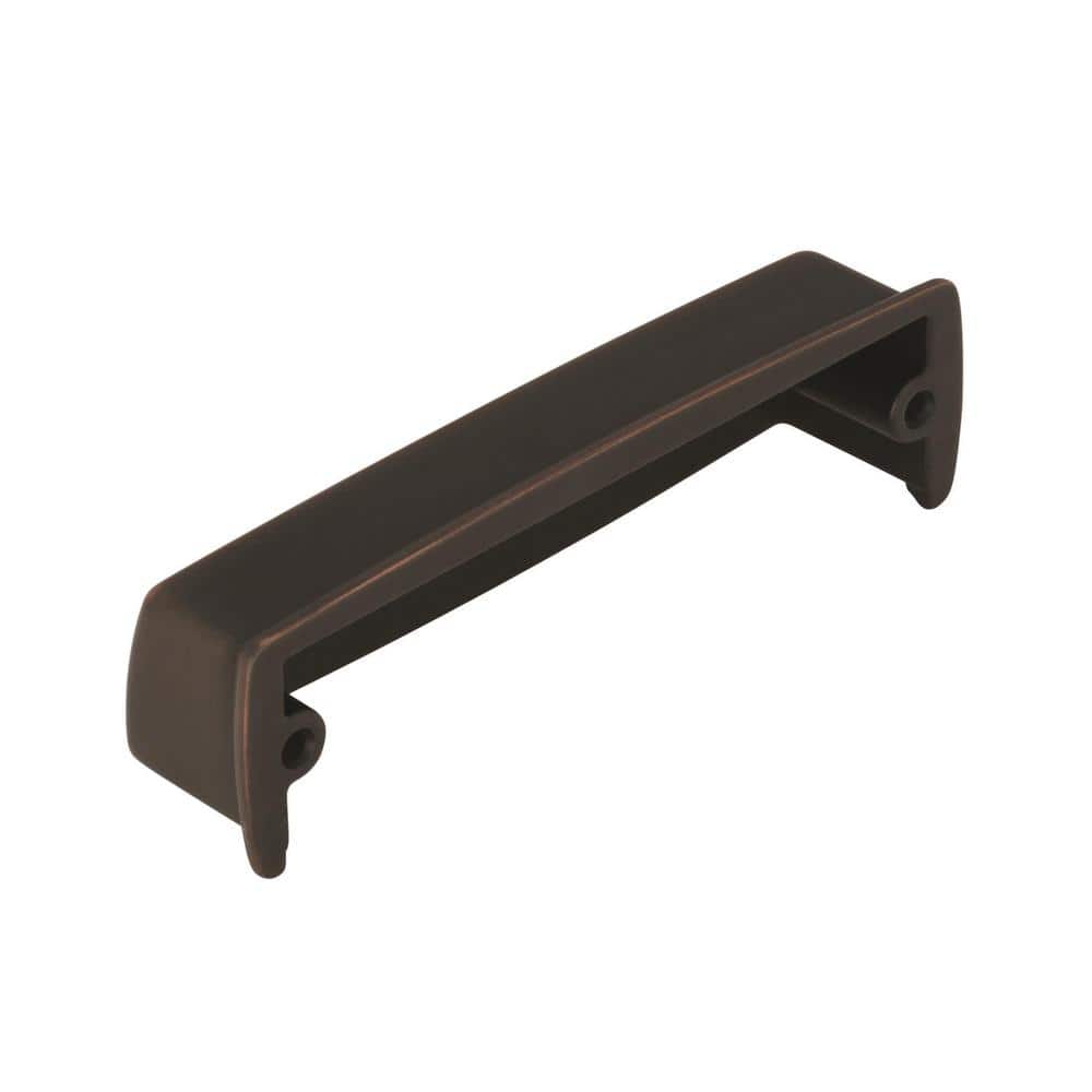 Oil Rubbed Bronze 3-3/4 inch Industrial Cabinet Cup Pull