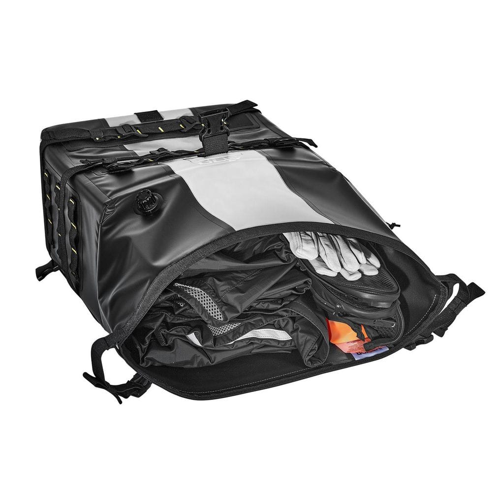 Black Motorcycle Saddlebag, 56L (28L x 2), Large Capacity Waterproof Fabric, Motorbike Luggage with Detachable Inner Bag price history on PriceWatchPro