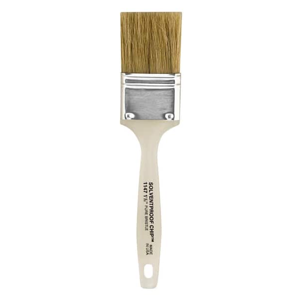 1-1/2 in. Flat Solvent-Proof Chip Brush (24-Pack)