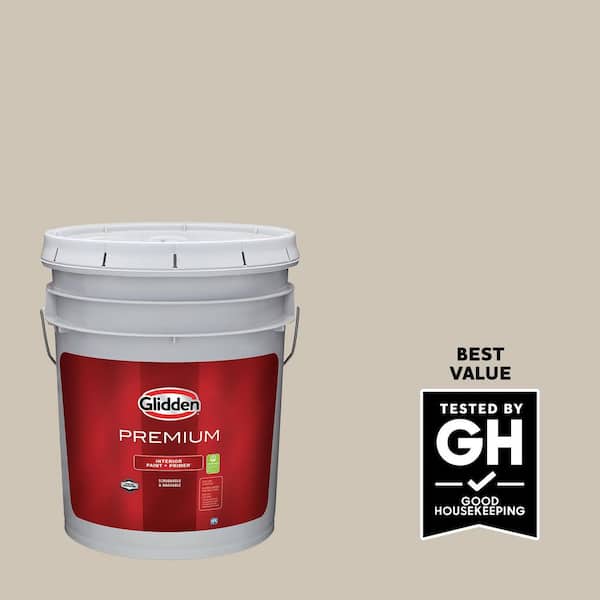 Glidden Premium 5 gal. PPG1021-2 Synchronicity Semi-Gloss Interior Latex Paint