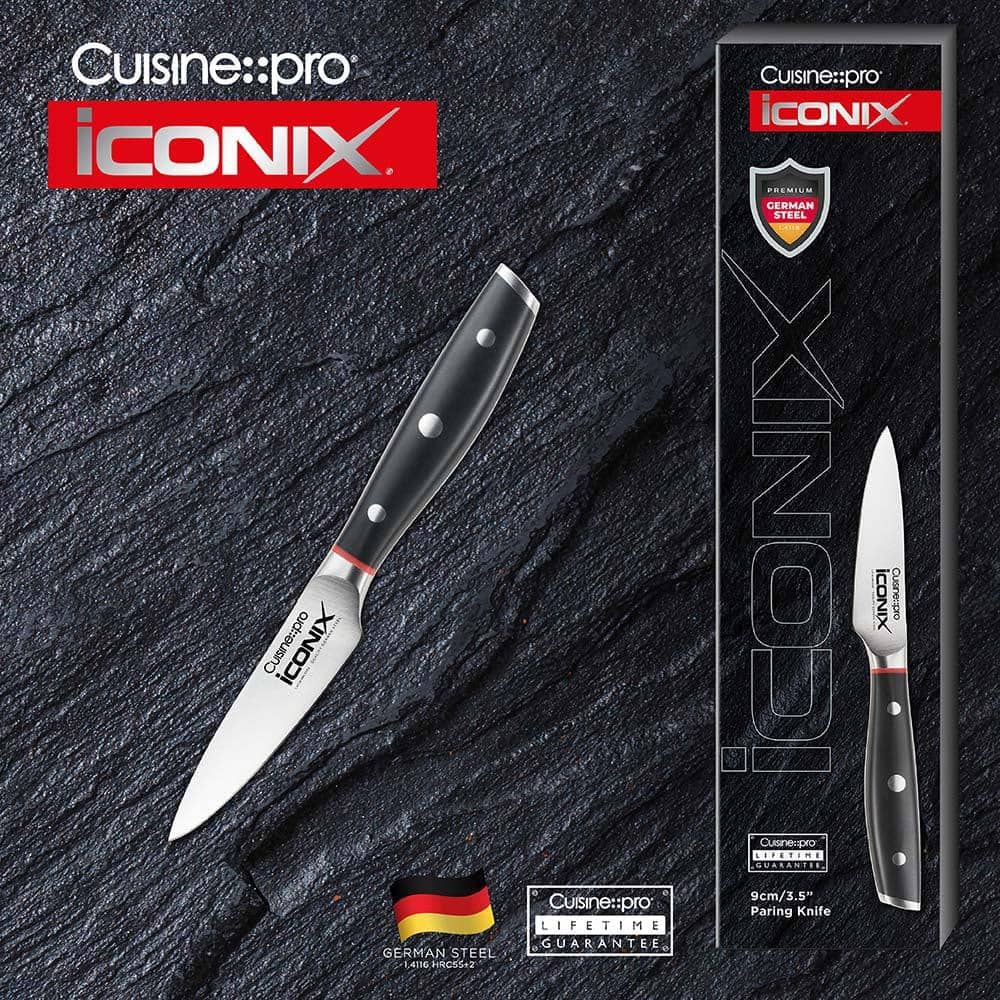 ICONIX 3.5 in. Steel Full Tang Paring Knife - thumbnail 3