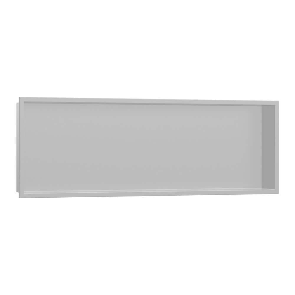 XtraStoris Original 39 in. W x 15 in. H x 4 in. D Stainless Steel Shower Niche in Concrete Grey price history on PriceWatchPro