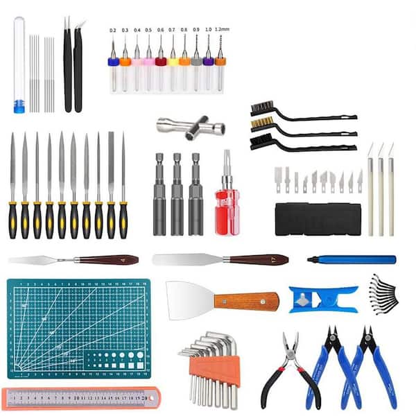 82 Pcs 3D Printer Tool Kit with Case, 3D Printing Tools with Accessories of Deburring Tool, Nozzle Cleaning Kit