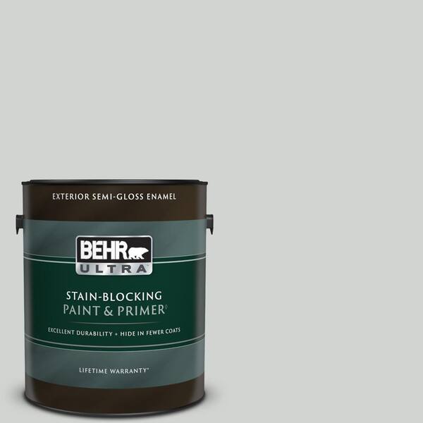 BEHR ULTRA 1 gal. PPU2611 Platinum SemiGloss Enamel BEHR ULTRA 1 gal. PPU2611 Platinum SemiGloss Enamel