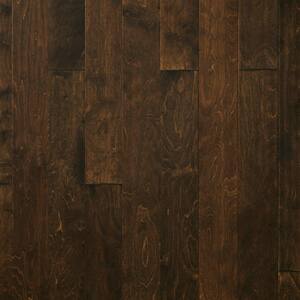 Olde Town Tobacco Birch 0.37 in. T x 5 in. W Hand Scraped Engineered Hardwood Flooring (22.97 sq. ft./case)