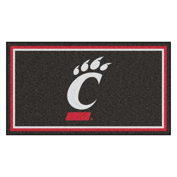 NCAA University of Cincinnati 3 ft. x 5 ft. Ultra Plush Area Rug