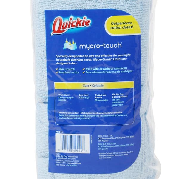 14 in. x 14 in. Microfiber Cloth Towels (96-Pack)