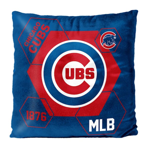 THE NORTHWEST GROUP MLB Cubs Connector Velvet Reverse Pillow