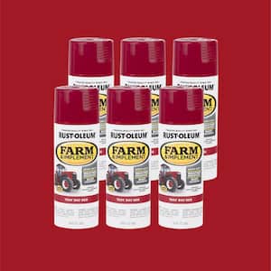 12 oz. Farm and Implement Gloss Troy Bilt Red Enamel Spray Paint (6-Pack)