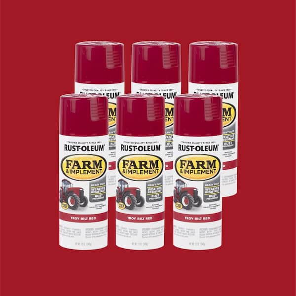 Rust-Oleum Specialty 12 oz. Farm and Implement Gloss Troy Bilt Red