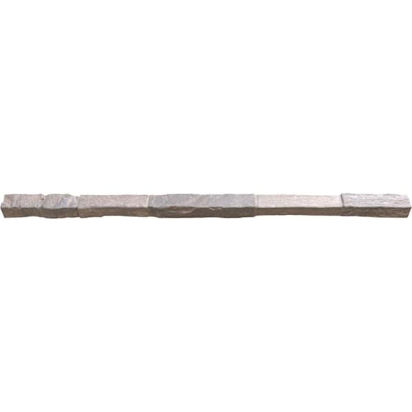 2 in. x 2 in. x 48 in. Grey Granite Universal Composite Trim Sill for StoneWall Faux Stone Siding Panels