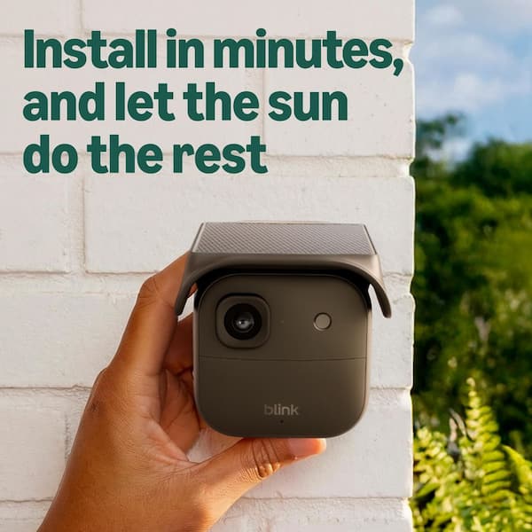 Blink Solaris 2K+ Solar-Powered Wireless Smart Security Camera
