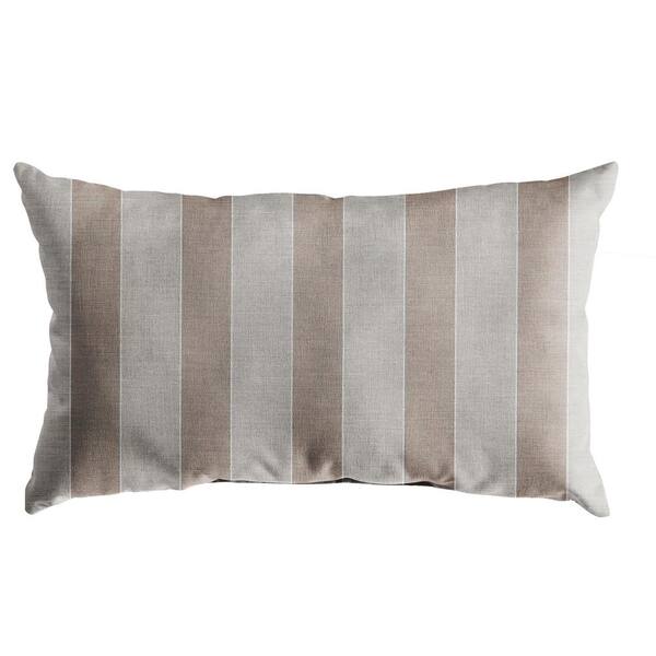 beige rectangle cushion