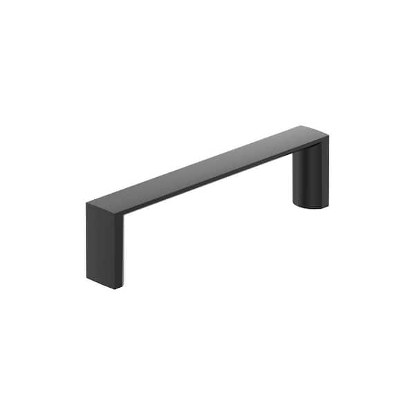 Amerock Metro 3 in. Center-to-Center Modern Matte Black Bar Cabinet Pull