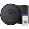 bObsweep Orb-i 5000 Pa 12.5 in. Robotic Vacuum, with Smart Navigation, 100-Day Bag, LiDAR, Multi-Surface, in Accented Black PET24-7-313