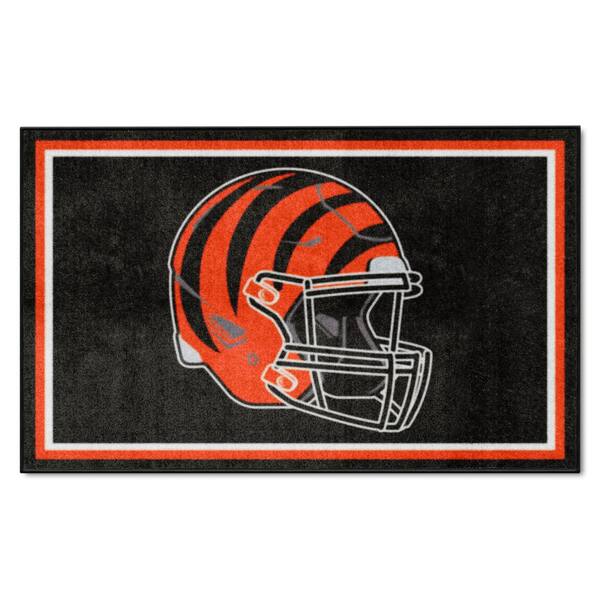 Cincinnati Bengals Football Rug