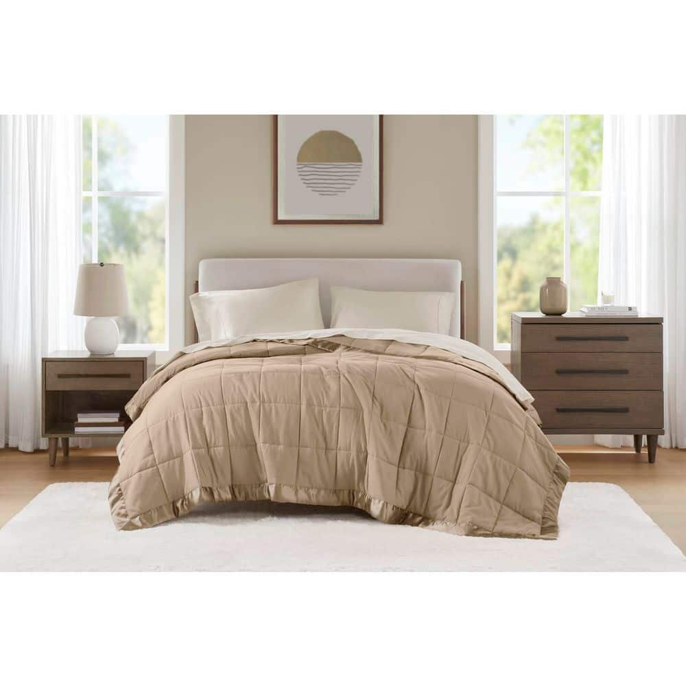 Madison Park Prospect Lightweight Mocha Down Alternative King