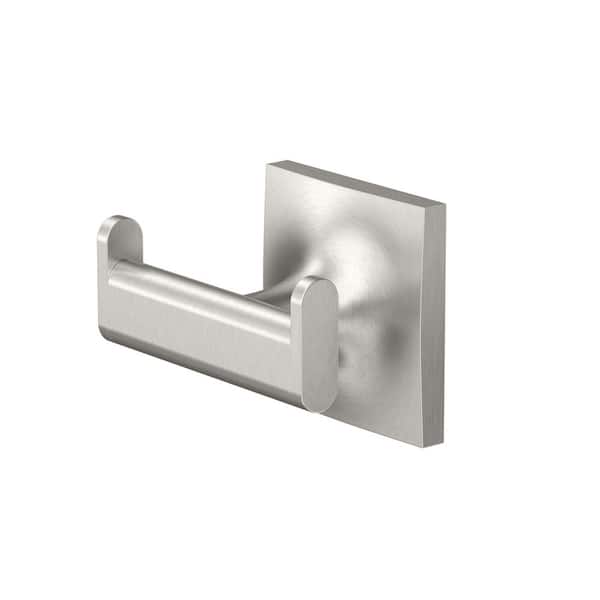 Waterline Knob Robe/Towel Hook in Satin Nickel