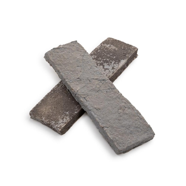 Unbranded 2.25 in. x 7.625 in. x .5 in. Driftwood Brick Singles - Flats (Box of 50)