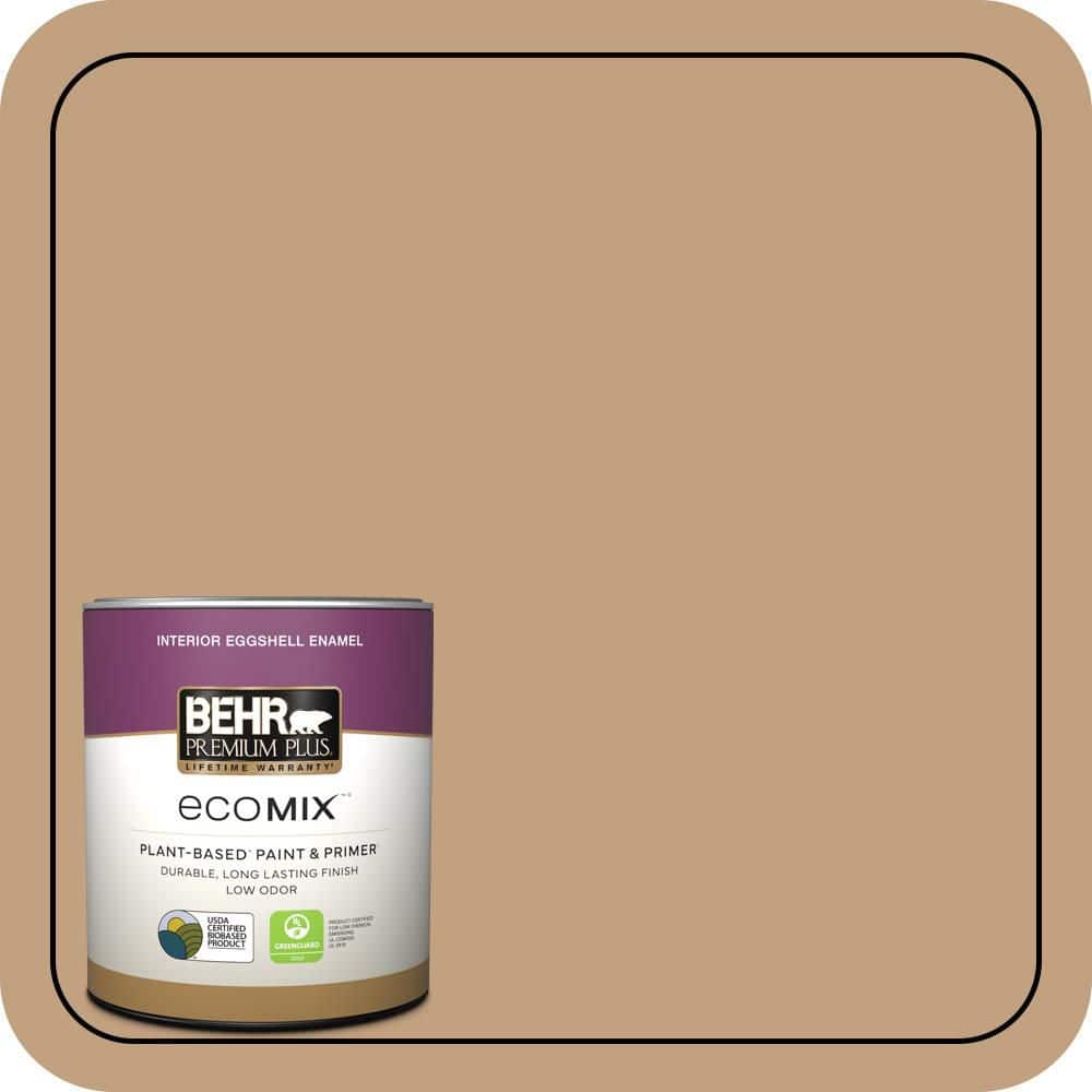 1 qt. #S280-4 Real Cork Eggshell Enamel EcoMix Plant-Based Interior Paint & Primer price history on PriceWatchPro