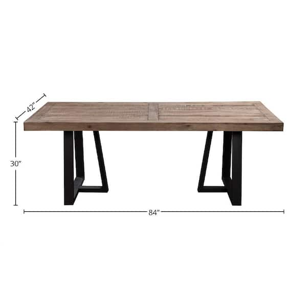 https://images.thdstatic.com/productImages/c4c052e3-a141-4998-be0a-5f31fb8a7198/svn/reclaimed-natural-black-base-kitchen-dining-tables-1568-01-4f_600.jpg