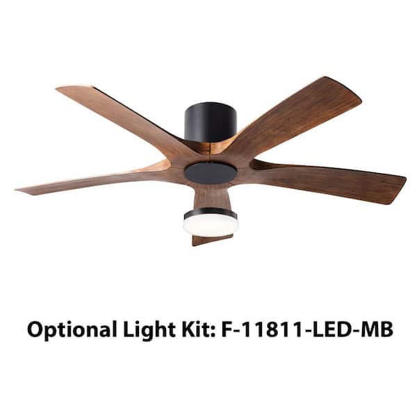 Modern Forms Aviator 54 In Indoor, Flush Mount Ceiling Fan Without Light Kit