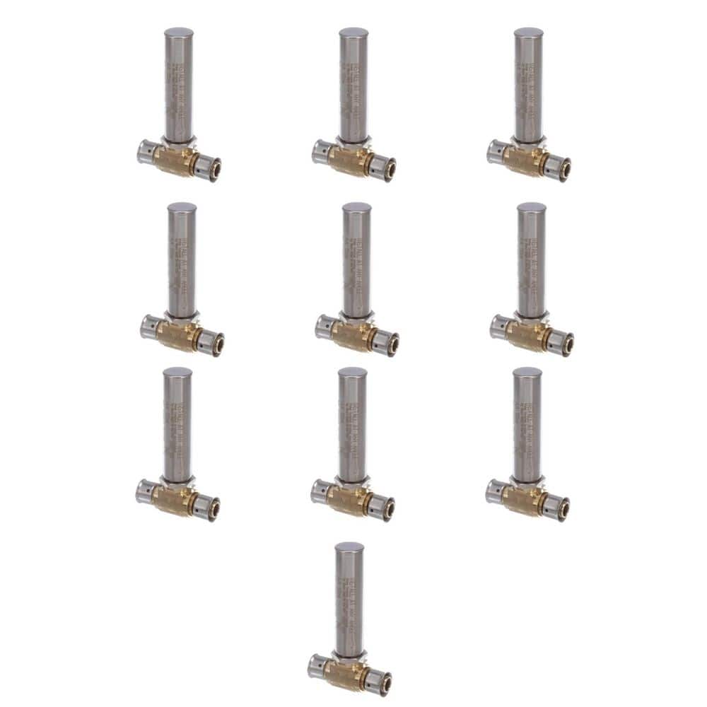PureFlow 1/2 in. Press Zero Lead Brass Tee Arrestor (10-Pack) price history on PriceWatchPro