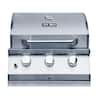 NewAge Products 33 in. Outdoor Kitchen 4-Burner Propane Gas Platinum Grill  in Stainless Steel 66910 - The Home Depot