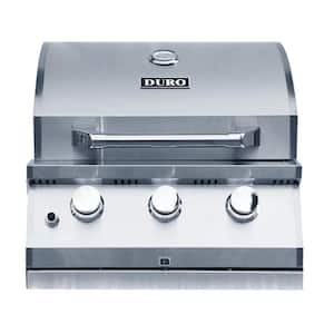 Built-In 3-Burner Convertible Gas Grill