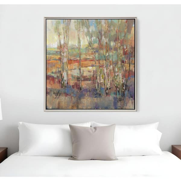 1 Piece Floater Frame Graphic Print Landscape and Nature 38.00 in. x 38.00 in.