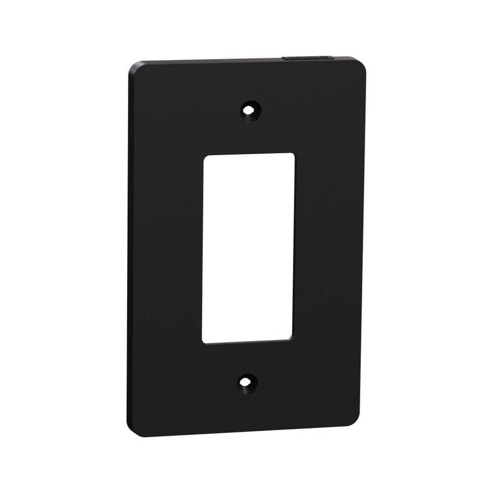 X Series 1-Gang Mid Size Plus Wall Plate Cover Decorator/Rocker Matte Black price history on PriceWatchPro