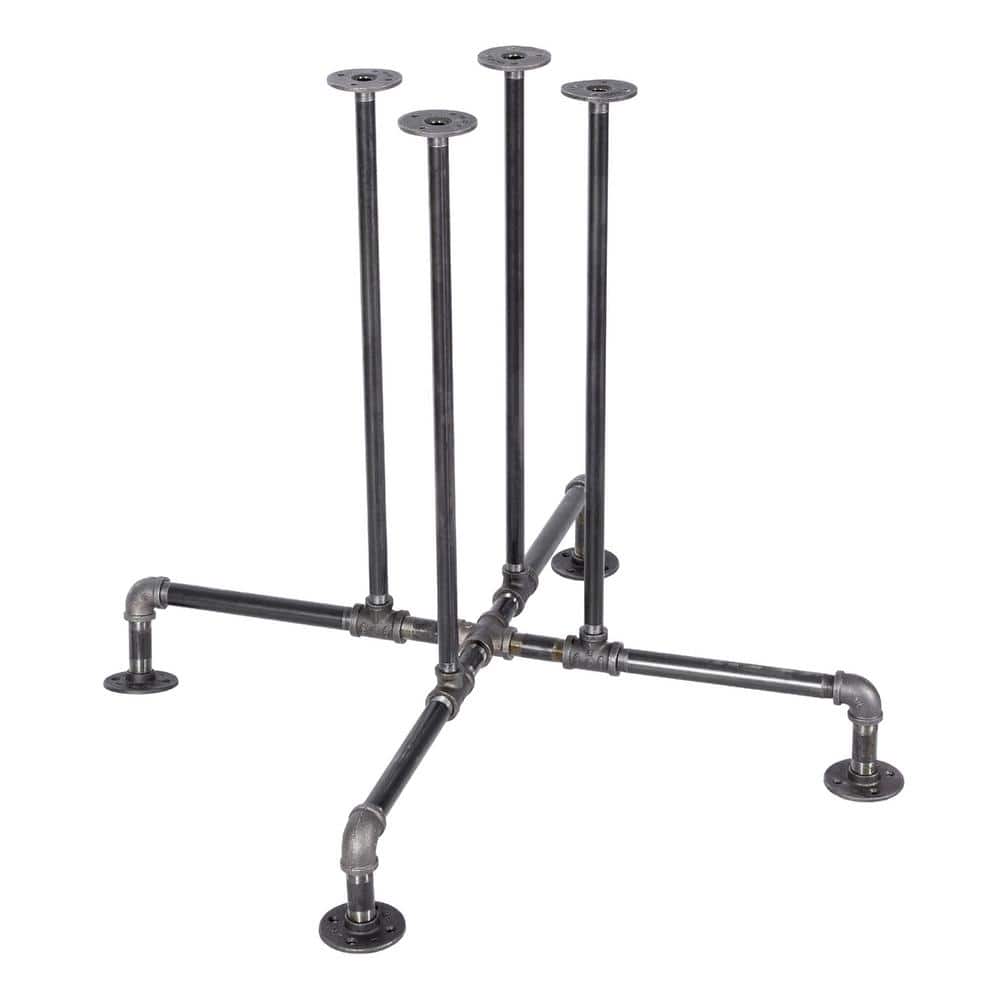 3/4 in. Black Pipe 36.25 in. L x 29.25 in. H Blackjack Design Kitchen Table Kit price history on PriceWatchPro